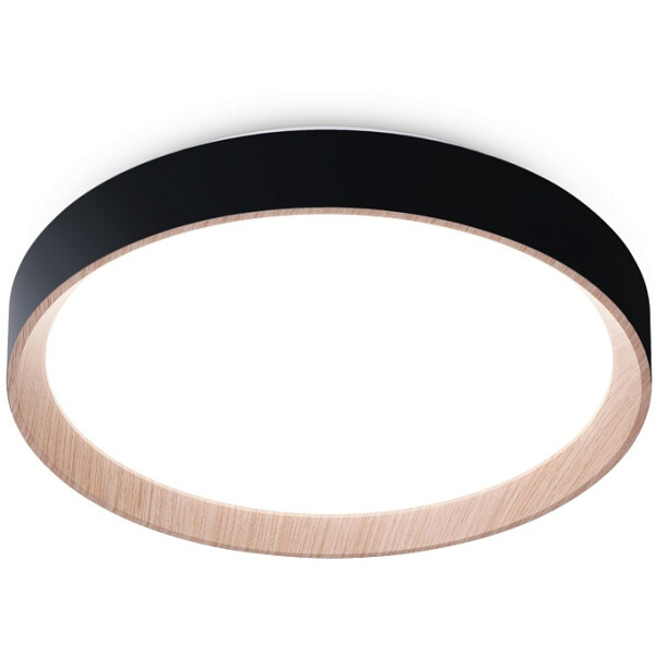 Светильник потолочный с пультом FZ1324 BK/LWD черный, Ambrella