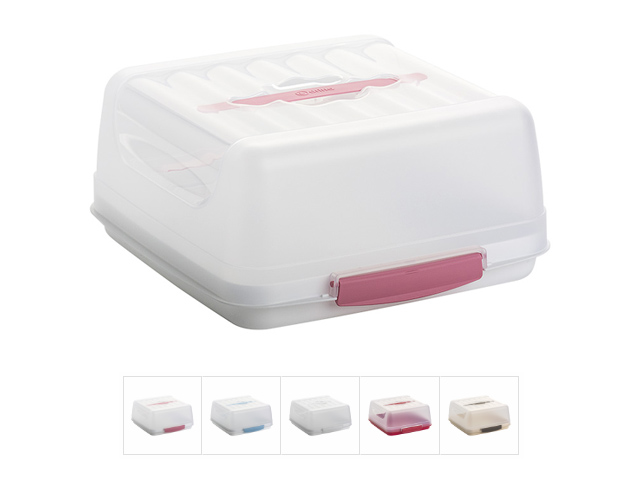 Контейнер для выпечки Belino 26,5х27,5х12,5 см (цвета в ассортименте), DRINA 10522