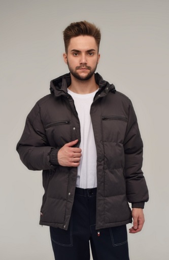 Куртка мужская QUEBEC (антрацит) Спецконтракт