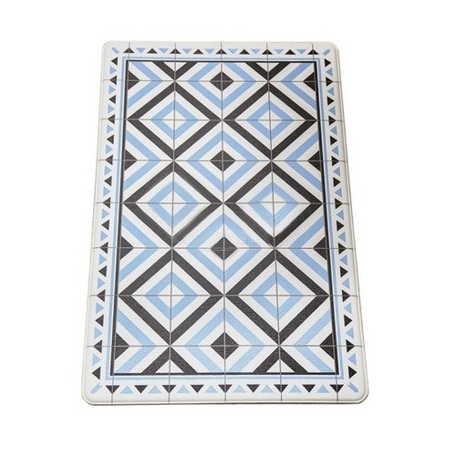 Коврик шеф-повара противоскользящий Геометрия 45х75см, вспененый ПВХ, Фея Порядка PVC-010