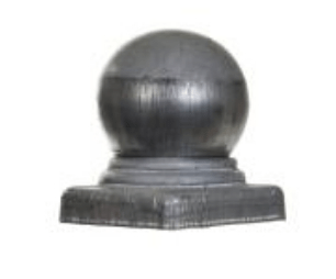 Крышка с шаром на столб 60x60 мм (15.006.06-К) (2 шт.)