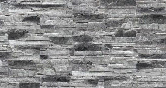 Декоративный камень Сланец Рифейский (антрацит) ПГД-1-Л, упак. 0.6 м2