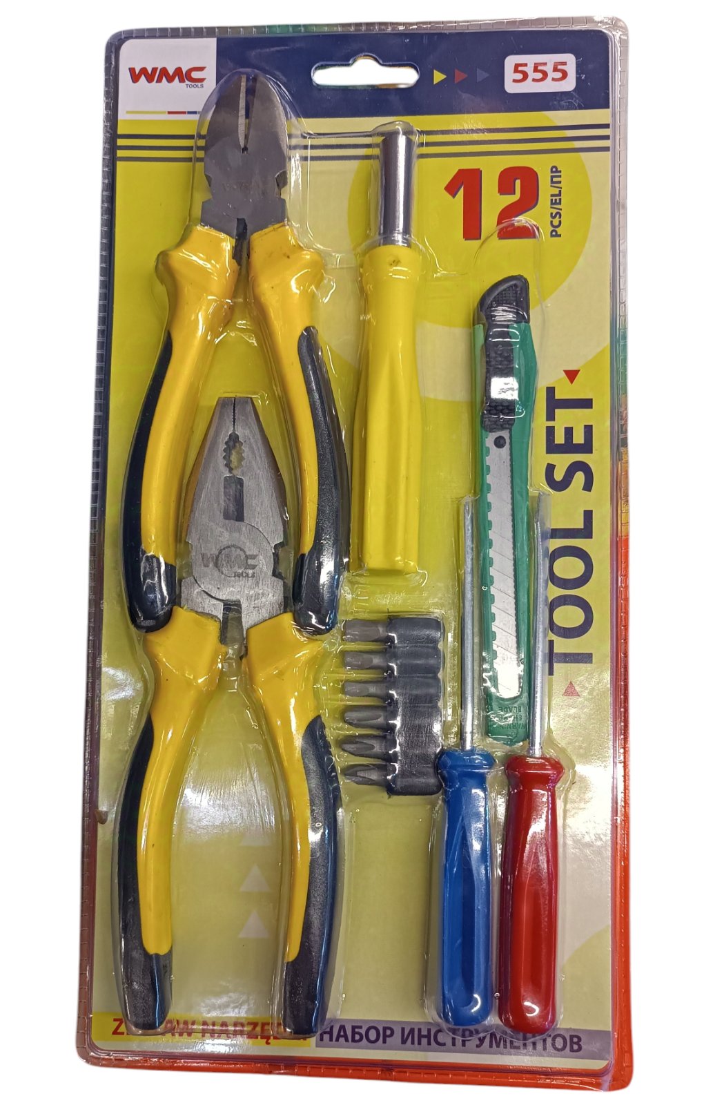 Набор инструментов 12 предметов, 555 WMC