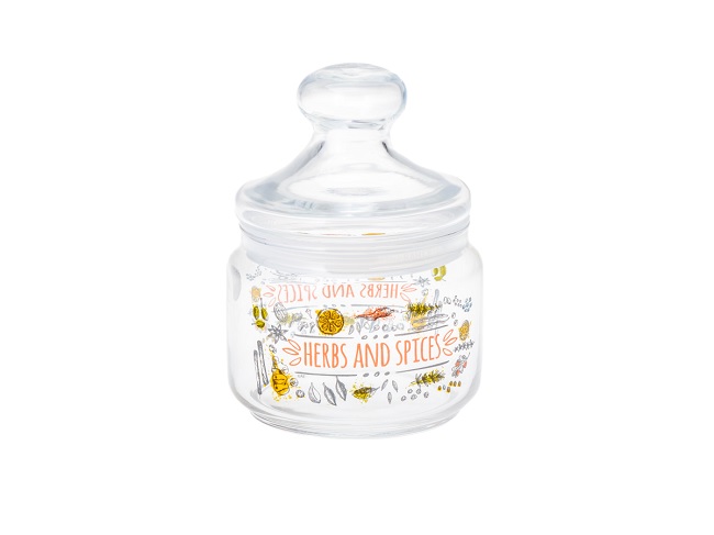 Банка для сыпучих продуктов стеклянная с крышкой 500 мл, Luminarc Q4178