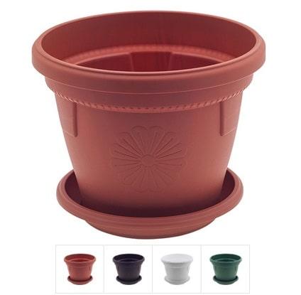 Кашпо с поддоном 36 см Gerber DRINA