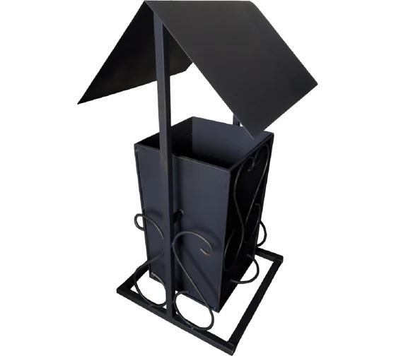 Урна уличная №1 с крышей, Станкоинструмент и оснастка 4811381003544