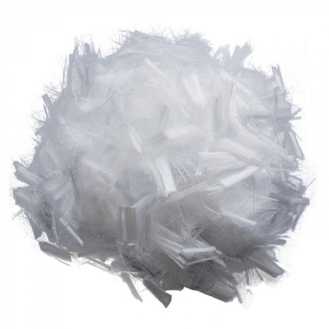 Фибра из стекловолокна 12мм для бетона (пакет 600 гр)