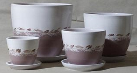 Горшок керамический 2.5 л Ваниль