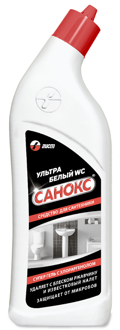Средство чистящее для ванны АИСТ Санокс Ультра белый 0,75 л