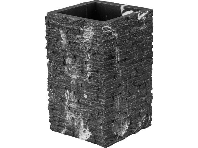 Стакан косметический Stonewave черный Perfecto Linea 35-130802