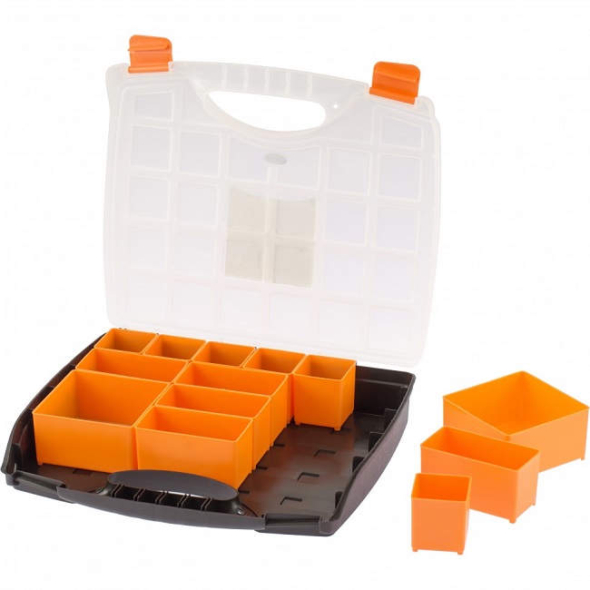 Органайзер с контейнерами 325 х 280 х 60 мм, пластик, Stels 90724