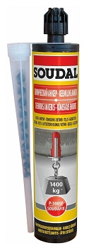 Химический анкер Soudafix P300-SF серый Soudal 280 мл