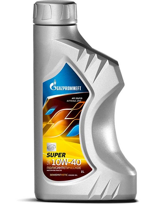 Масло моторное полусинтетическое Gazpromneft Super 10W40 1 л