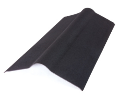 Конек кровельный Ондулин PG0106P антрацитово-серый