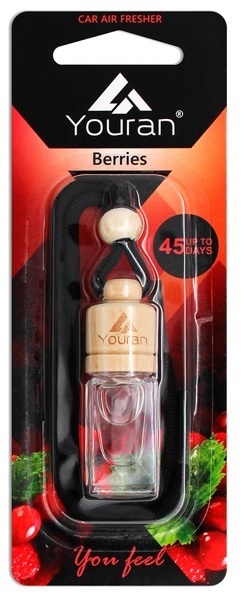Ароматизатор автомобильный Youran You feel 4 мл Berries