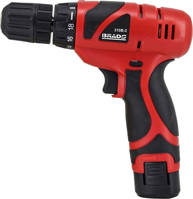 Дрель-шуруповерт аккумуляторная BRADO DF310B-2