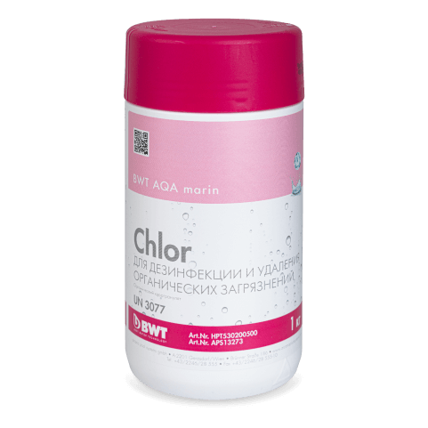 Хлоргранулят для дезинфекции BWT AQA marin chlor granulat, 1 кг