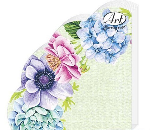 Салфетки бумажные d 32см 