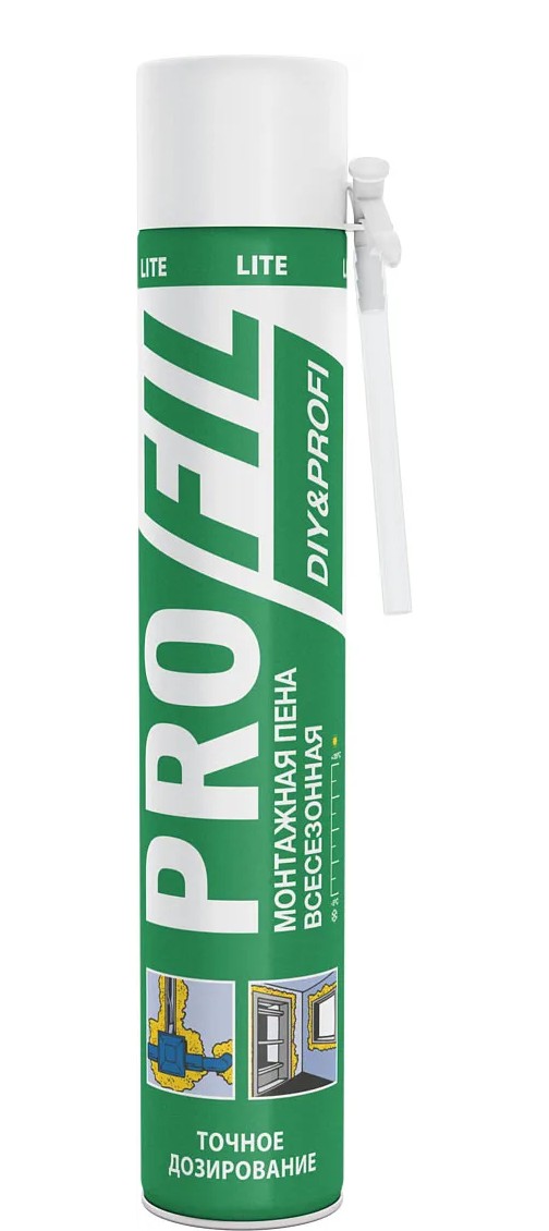 Пена монтажная PU Profil Life всесезонная 625 мл Soudal