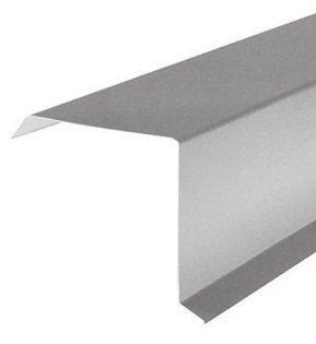 Планка торцовая кровельная 95х120х2000 мм оцинкованная Скайпрофиль