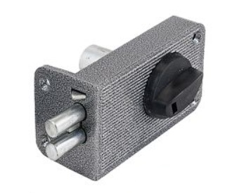 Замок накладной серебро ЗН2-3 Зенит