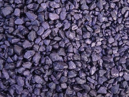 Щебень фиолетовый декоративный (мраморный), 20кг