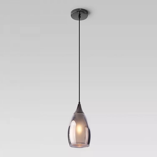 Светильник подвесной 50085/1 черный жемчуг Eurosvet