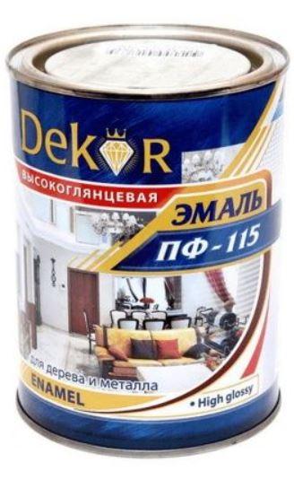 Эмаль ПФ-115 DEKOR