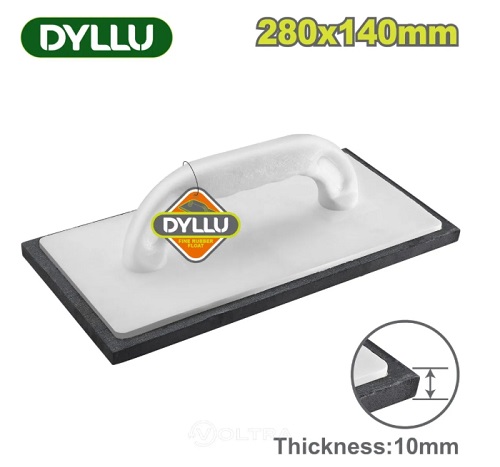 Терка с резиновым покрытием 280X140 мм DYLLU DTRN1328