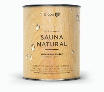 Пропитка для бани и сауны Sauna Natural Elcon