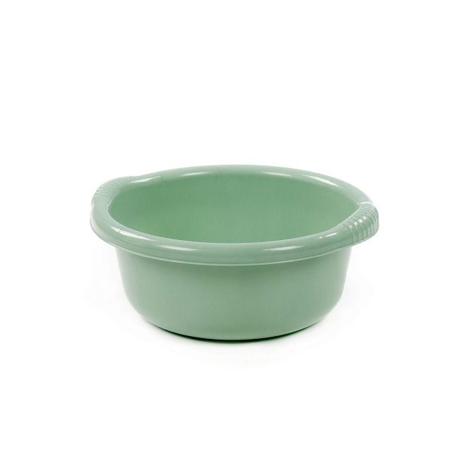 Миска №44, 2.5 литра, диаметр 240 мм (зелёная), Полесье