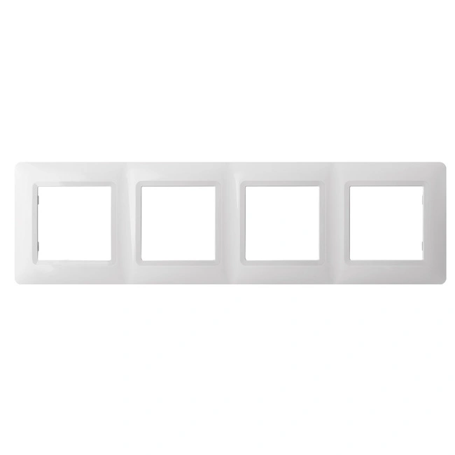 РАМКА 4-постовая Сontact белая ETP EOSG4