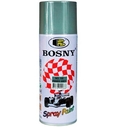 Грунт-спрей акриловый BOSNY, серый BS68