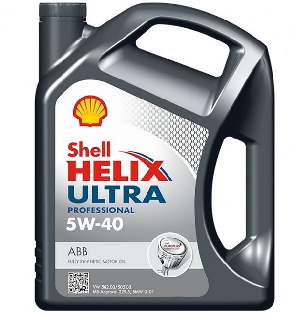 Масло моторное синтетическое Shell Helix Ultra 5W40 4 л