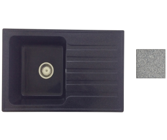 Мойка из искусственного камня, серый, Styl, BelEvors