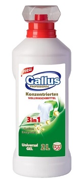 Гель для стирки универсальный Gallus Professional 3в1, 2л