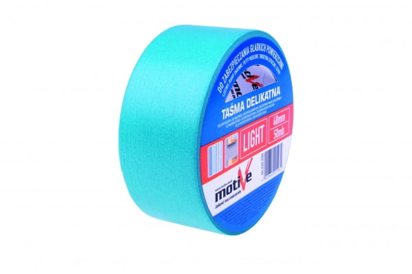 Лента малярная для деликатных работ 30мм 50 м MOTIVE 020498