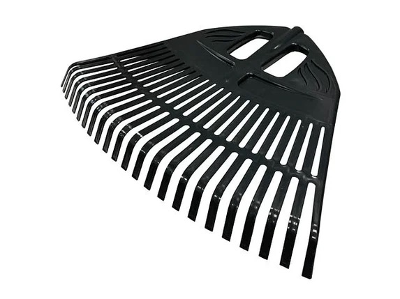 Грабли веерные пластмассовые без черенка 500х430 мм, ИнструмАгро