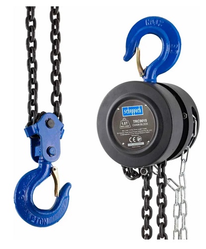 Таль ручная цепная 1.5т, 3м, Scheppach Sch-TRC9015