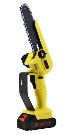 Пила цепная аккумуляторная Eurolux ELS-20-Li-2К