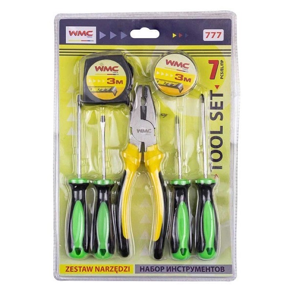 Набор инструментов 7 предметов, 777 WMC
