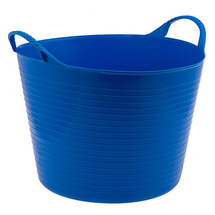 Ведро гибкое сверхпрочное 40 л  синее  Сибртех 67508