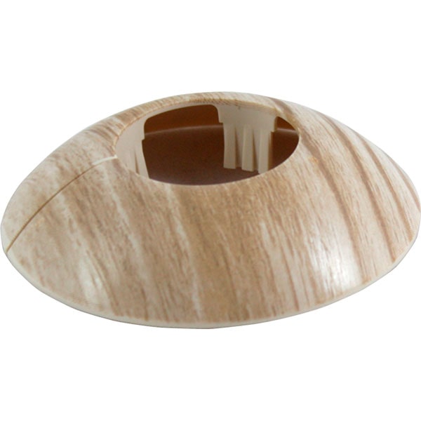 Обвод для труб напольный d 16мм Дуб беленый (2 шт), Grace