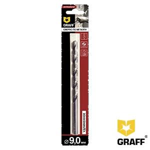 Сверло удлиненное по металлу 9 мм GRAFF