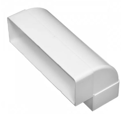 Колено плоское вертикальное 60х204мм, ЭРА