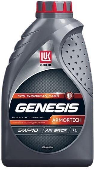 Масло моторное синтетическое Лукойл Genesis Armortech 5W40 SP/CF 1 л