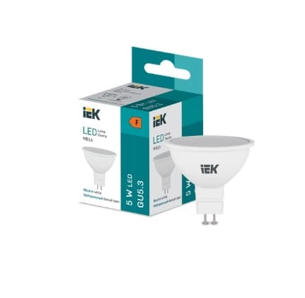 Лампа светодиодная LED LL-I-MR16-5-230-40-GU5.3 410 lm 