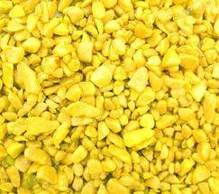 Щебень желтый декоративный (мраморный), 20кг