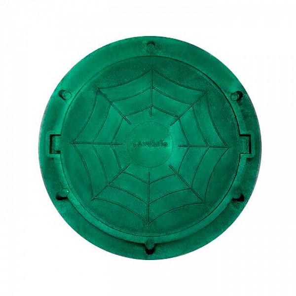 Люк канализационный Дачный 750x50 мм, зеленый, Стандартпарк 35288-2