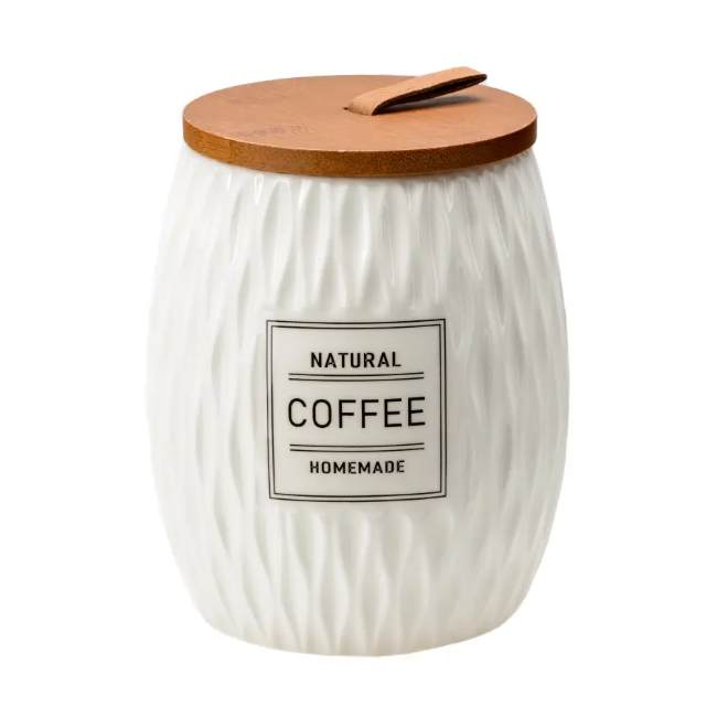 Банка для сыпучих продуктов Coffee 700 мл Fresca QC25A144C